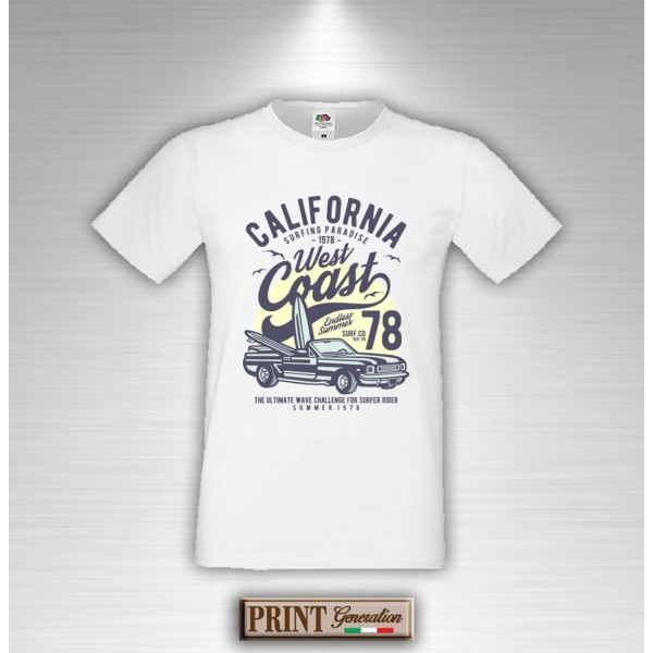 T-Shirt - CALIFORNIA WEST COST