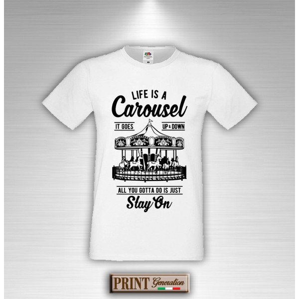 T-Shirt - CAROUSEL - GIOSTRA