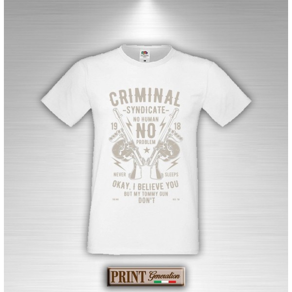 T-Shirt - CRIMINAL SINDICATE