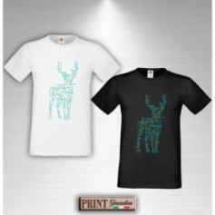 T-Shirt - ELECTRIC DEER - CERVO ELETTRICO