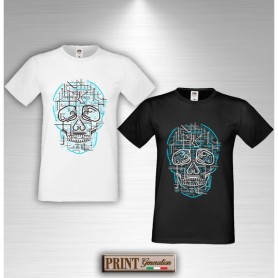 T-Shirt - ELECTRIC SKULL - TESCHIO ELETTRICO