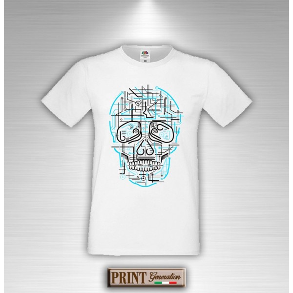 T-Shirt - ELECTRIC SKULL - TESCHIO ELETTRICO