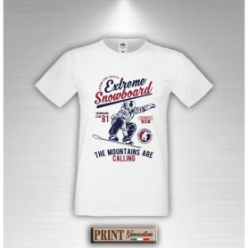 T-Shirt - EXTREME SNOWBOARD