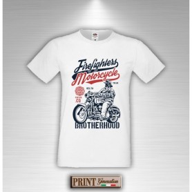 T-Shirt - FIRE FIGHHTERS MOTICYCLE