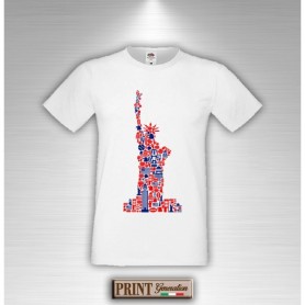 T-Shirt - LIBERTY - STATUA LIBERTA'