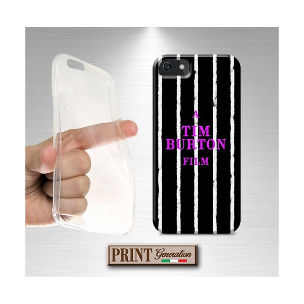 Cover - "A Tim Burton film" REGISTA RIGHE STRISCE IPHONE