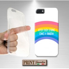 Cover - 'AFTER EVERY STORM COMES A RAINBOW' arcobaleno SAMSUNG