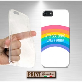 Cover - 'AFTER EVERY STORM COMES A RAINBOW' arcobaleno HUAWEI