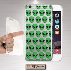 Cover - 'ALIEN pattern trasparente' carino alieno SAMSUNG