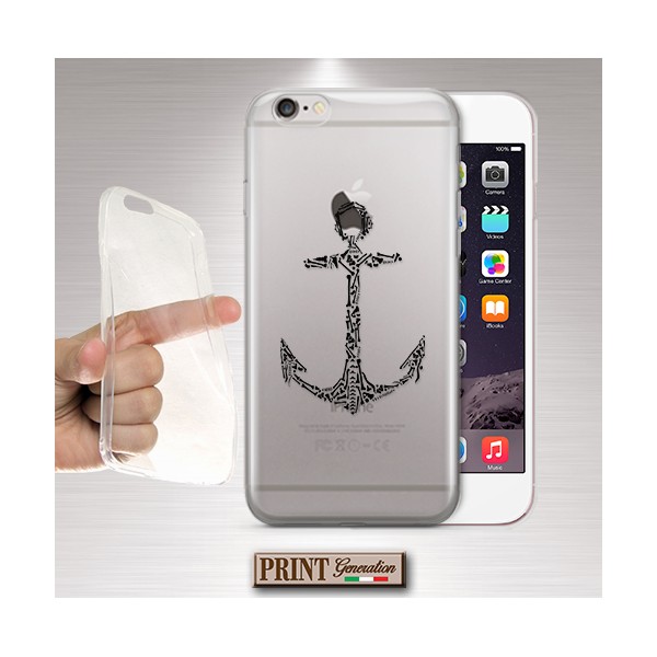 Cover - 'ANCHOR bones' ancora ossa horror TRASPARENTE SAMSUNG