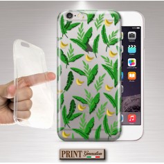 Cover - 'BANANA foglie' frutta TRASPARENTE carino tropicale SAMSUNG