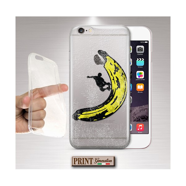 Cover - 'BANANA SKATE' TRASPARENTE sport poster style graffiti urbano SAMSUNG