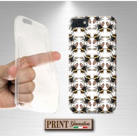 Cover - 'BEES pattern' api carino pattern insetti SAMSUNG