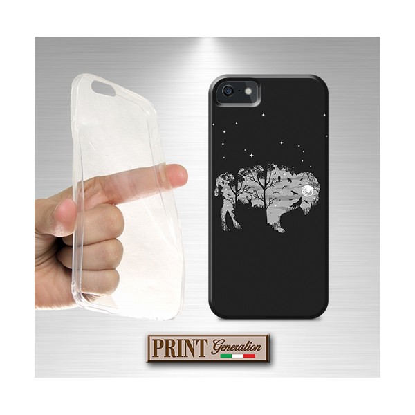 Cover - 'BISON STELLE' paesaggio notte bisonte stelle dark SAMSUNG