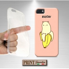 Cover - 'catnana solid' banana frutta carino gatto SAMSUNG