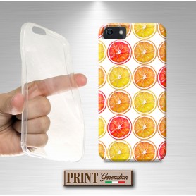 Cover - 'CITRUS pattern' frutta agrumi arancia limone colorito SAMSUNG