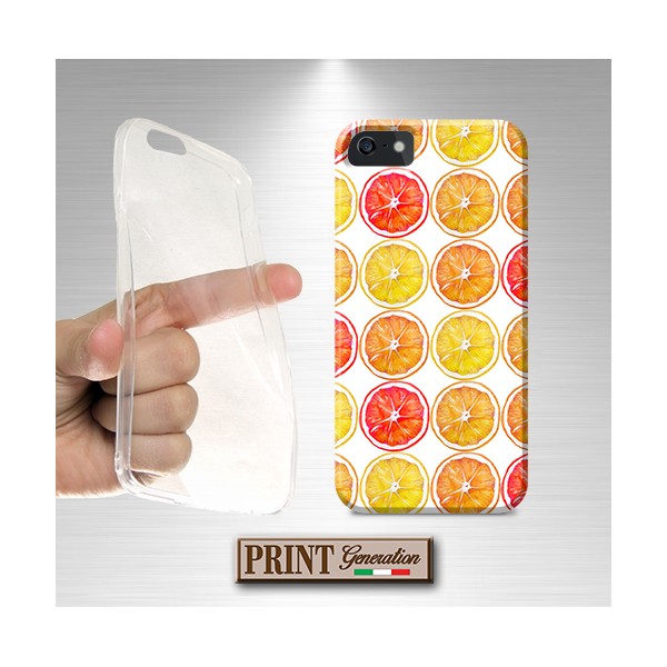 Cover - 'CITRUS pattern' frutta agrumi arancia limone colorito SAMSUNG