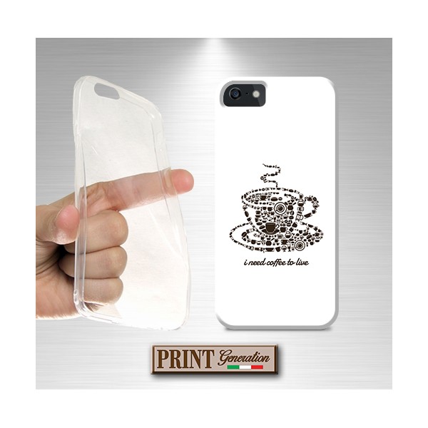 Cover - 'COFFEE TO LIVE solid' caffè carino bibite delicato SAMSUNG