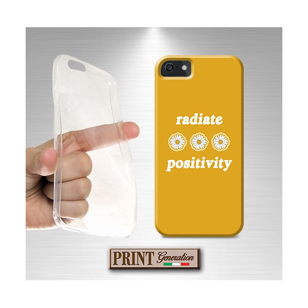 Cover - 'DAISIES POSITIVITY solid' carino giallo margherite fiori delicato HUAWEI