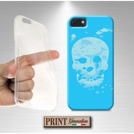 Cover - 'DEAD SEA' oceano azurro teschio pesci mare pirati dark HUAWEI