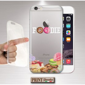 Cover - 'DOLCI foodie' dolci ciambelle GELATO macaroons carino trasparente HUAWEI