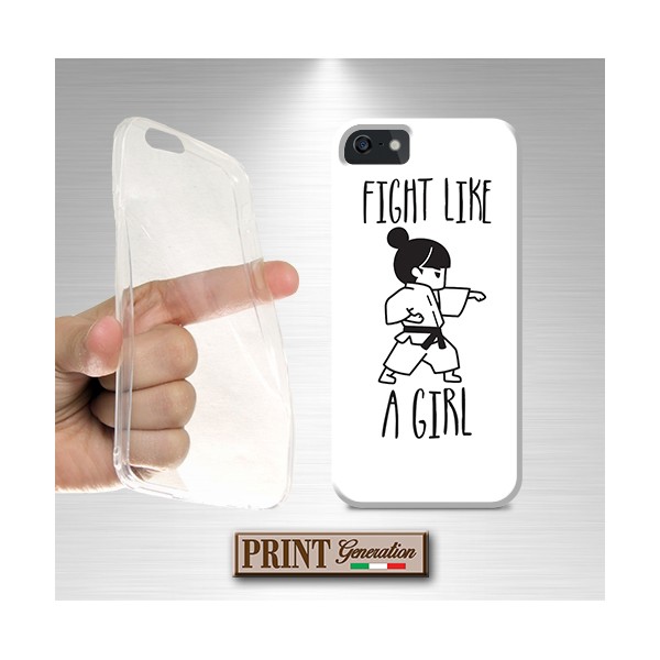 Cover - 'FIGHT LIKE A GIRL' karate frasi carino ragazza sports SAMSUNG