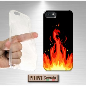 Cover - 'FLAMING HOT' FIAMME AESTHETIC CARINO TUMBLR FUOCO trendy SAMSUNG