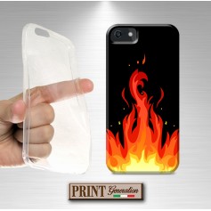 Cover - 'FLAMING HOT' FIAMME AESTHETIC CARINO TUMBLR FUOCO trendy SAMSUNG