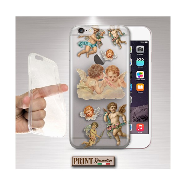 Cover - 'cherubs' TRASPARENTE cherubini angeli carino aesthetic vintage SAMSUNG