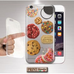 Cover - 'cookies close up' TRASPARENTE biscotti dolci colori confetti carino OREO divertente SAMSUNG