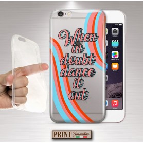 Cover - 'dance it out' TRASPARENTE ballare 70s hippie colori IPHONE