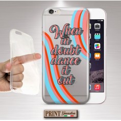 Cover - 'dance it out' TRASPARENTE ballare 70s hippie colori IPHONE