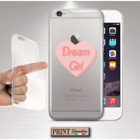 Cover - 'dream girl' cuore dolci carino ragazza TRASPARENTE aesthetic SAMSUNG