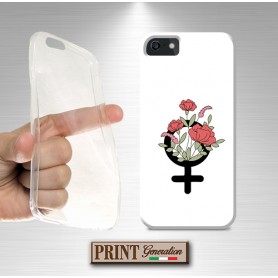 Cover - 'FEM symbol fiori' femminismo donna carino simbolo SAMSUNG