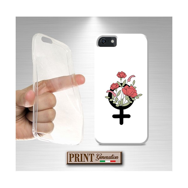 Cover - 'FEM symbol fiori' femminismo donna carino simbolo SAMSUNG