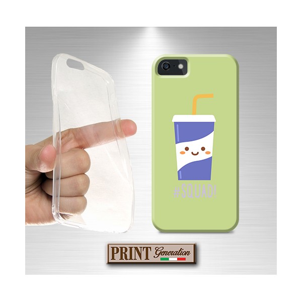 Cover - 'FOODIE SQUAD 3' GRUPPO CARINO COPPIE SQUAD FOODIES FAST FOOD BIBITA AMICI IPHONE