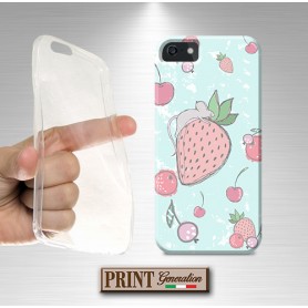 Cover - 'FRAGOLE doodle' frutta topo carino donna colorito scarabocchi fragola SAMSUNG