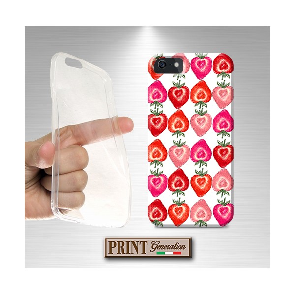 Cover - 'FRAGOLE pattern' frutta fragola carino colorito SAMSUNG