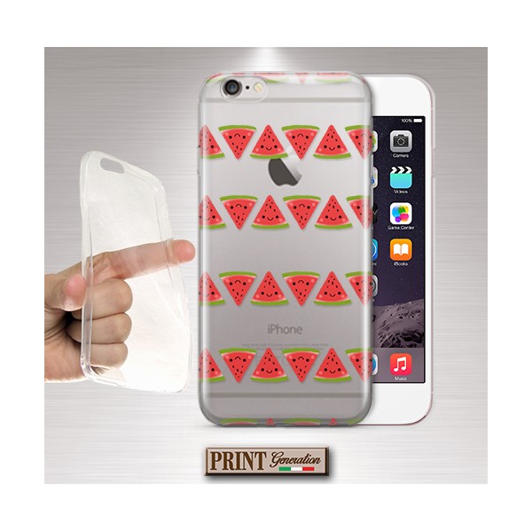 Cover - 'watermelon pattern stripes' trasparente carino anguria SAMSUNG