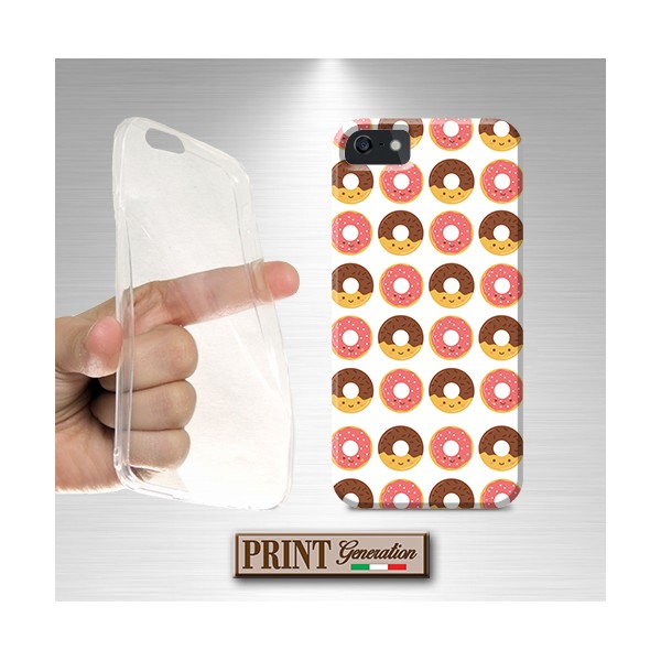 Cover - 'GLAZED DONUTS cute pattern' CARINO CIAMBELLE colori dolci SAMSUNG