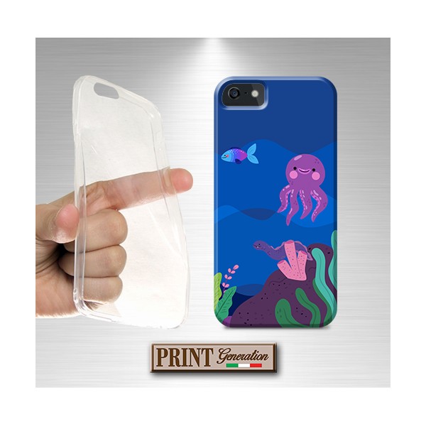 Cover - 'UNDERSEA SCENE' MARE CARINO PESCI POLIPO OCEANO COLORI SAMSUNG