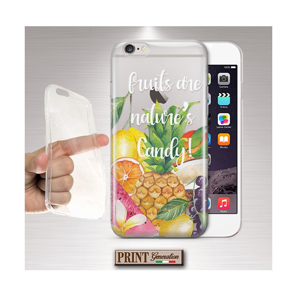 Cover - 'NATURES CANDY' frutta natura carino trasparente ananas tropicale SAMSUNG