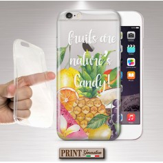 Cover - 'NATURES CANDY' frutta natura carino trasparente ananas tropicale SAMSUNG