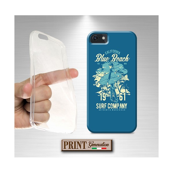 Cover - 'ts blue beach' EFFETTO POSTER SPIAGGIA SPORT SURF WIKO