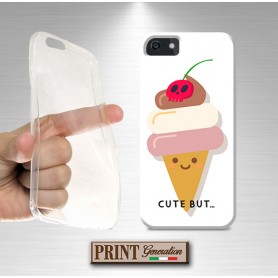 Cover - 'ICE CREAM cute but poisonous' GELATO CARINO TESCHIO DOLCI COLORI SAMSUNG