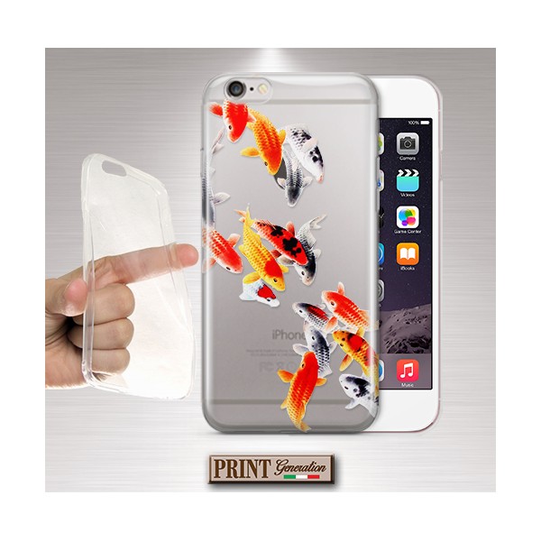 Cover - 'koi trasparente' pesci carino zen relax colori giapponese SAMSUNG