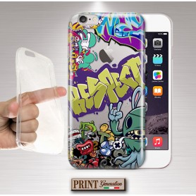 Cover - 'GRAFFITI street art TRASPARENTE' COLORI hip hop urbano SAMSUNG