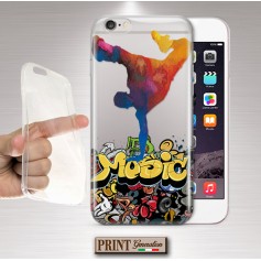 Cover - 'MUSICA graffiti dance' TRASPARENTE street art hip-hop danza breakdance ASUS ZENFONE