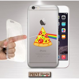 Cover - 'PIZZA FLOYD TRASPARENTE' pink floyd TRASPARENTE pizza arcobaleno SAMSUNG