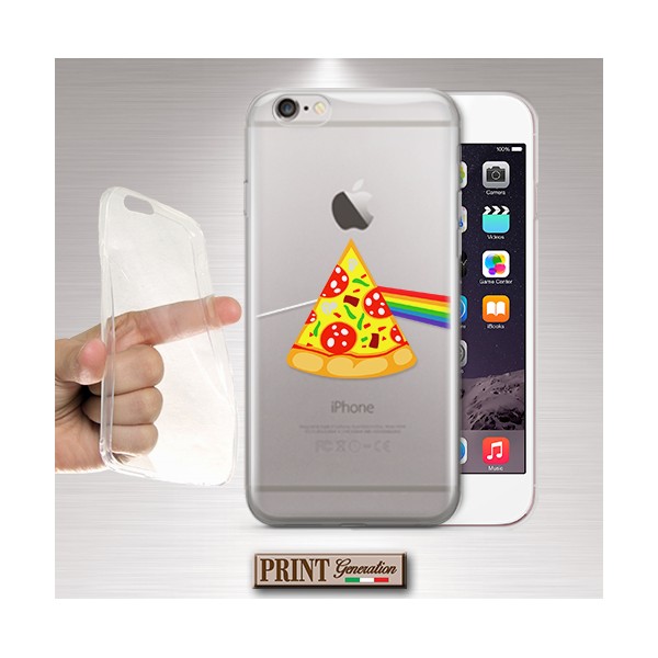 Cover - 'PIZZA FLOYD TRASPARENTE' pink floyd TRASPARENTE pizza arcobaleno SAMSUNG